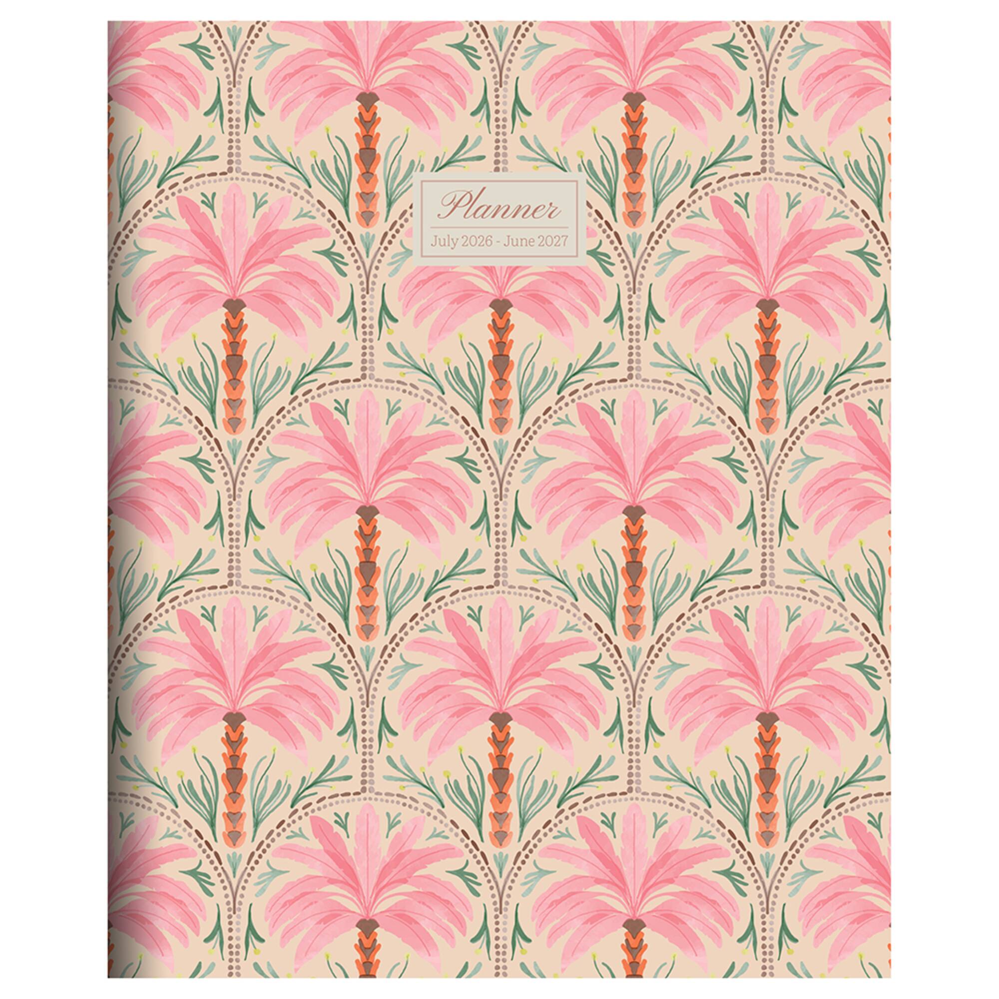 TF Publishing 2026-27 Exotic Palms Monthly Planner